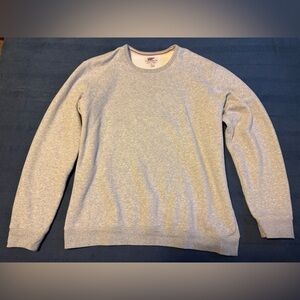 Lands’ End Light Gray Crewneck Pullover Sweater